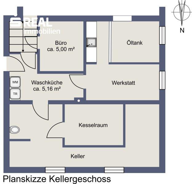 Planskizze KG