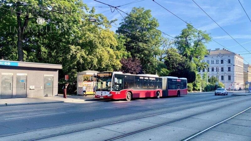 Sehr gute öffentliche Anbindung und urbane Infrastruktur