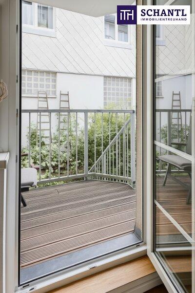 Balkon zum Garten