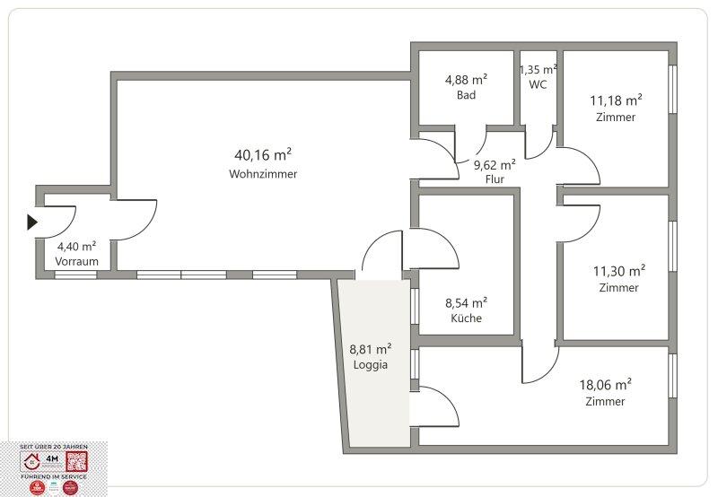 Grundriss schematisch