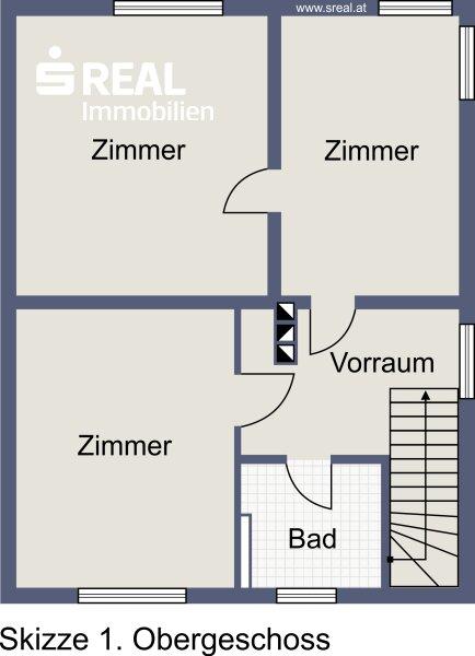 Plan Obergeschoss