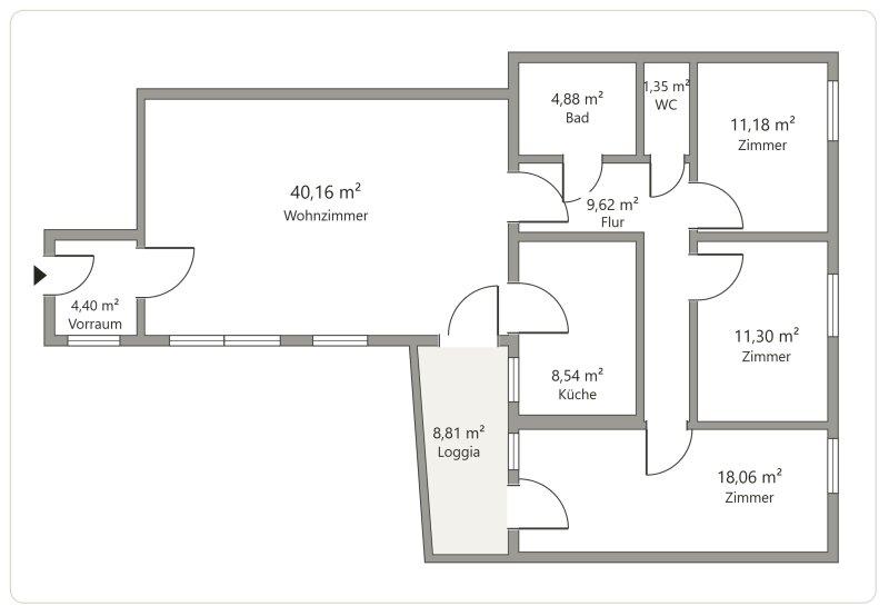 Grundriss schematisch
