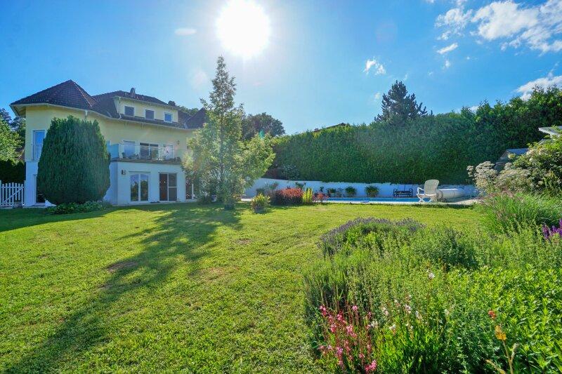 Garten Richtung Haus