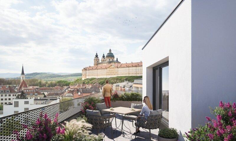 Blick aufs Stift