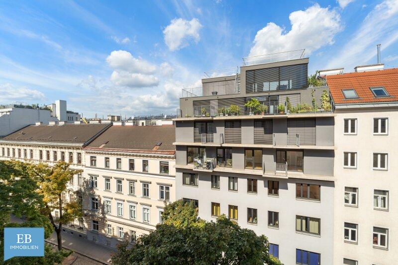 Blick aus dem Wohnzimmer