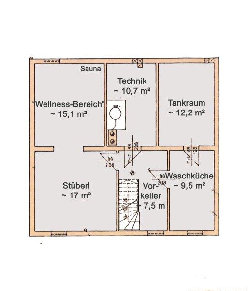 Planskizze Keller