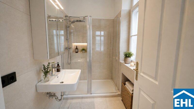 Badezimmer gestaged