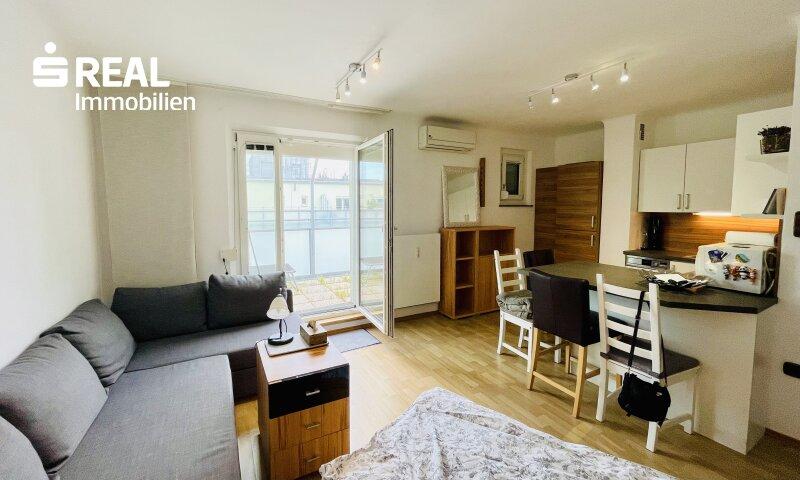 Wohn/ -Schlafzimmer Perspektive 2