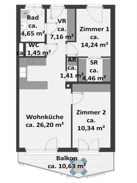 Grundriss Skizze