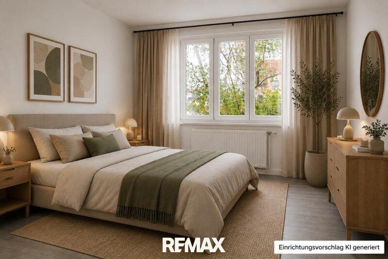 Schlafzimmer, Einrichtungsvorschlag