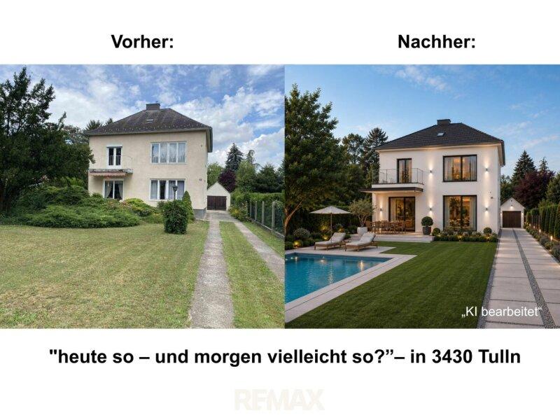 EFH 3430 Tulln - Ansicht Garten