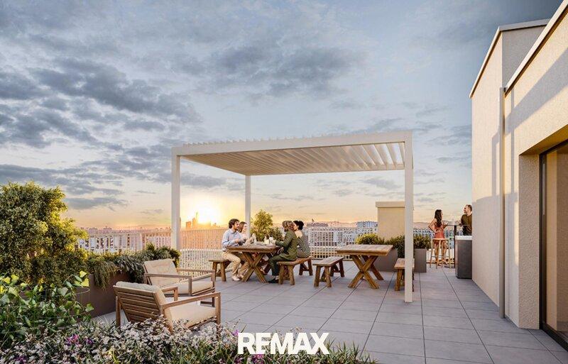 Dachterrasse| ETW 1220 Wien KI bearbeitet