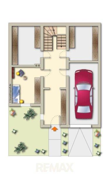 13. Reihenhaus 2102 Bisamberg - Grundriss KG