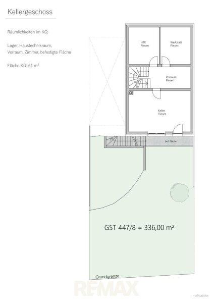 Haus 3 Planskizze Keller