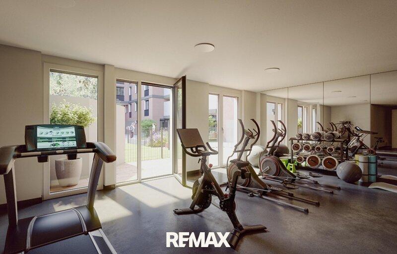 Fitnessraum| ETW 1220 Wien KI bearbeitet