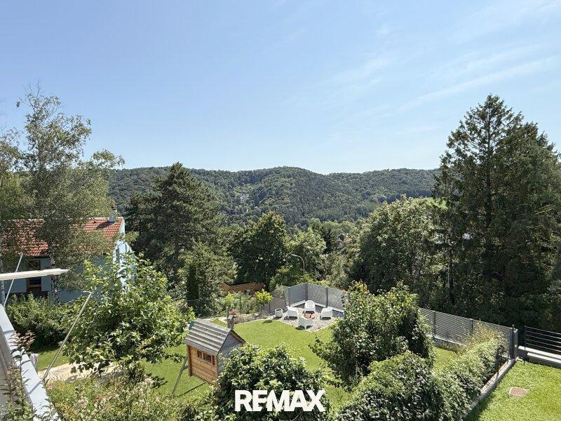 Ausblick vom Balkon