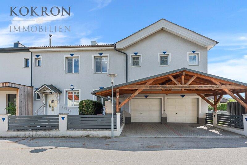 Garage, Carport und Nebeneingang