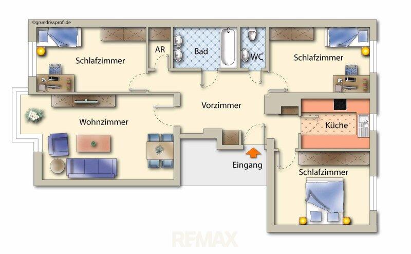 Grundrissplan
