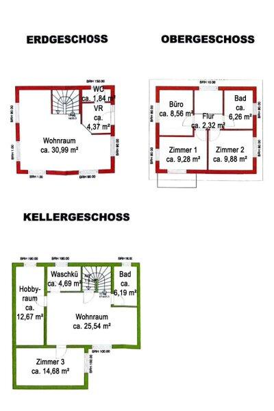Grundriss Skizze
