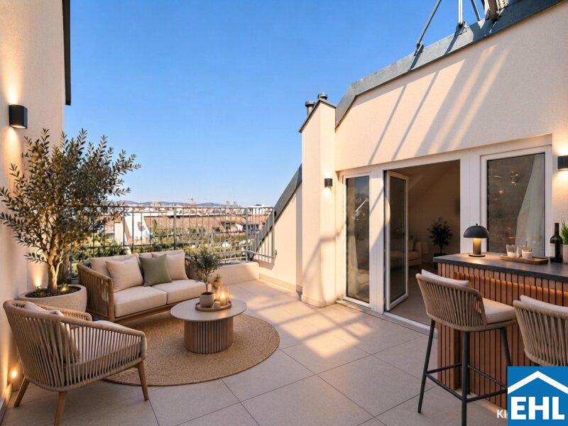 Terrasse gestaged