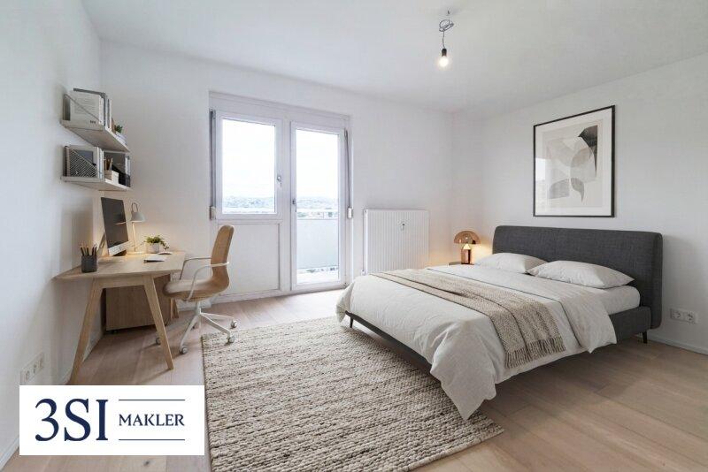 KI möbliertes Schlafzimmer