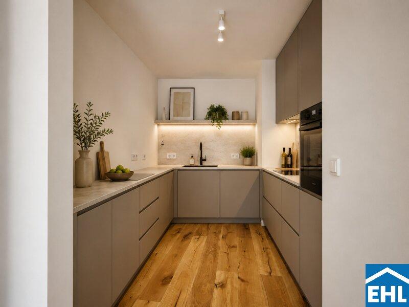 Küche gestaged
