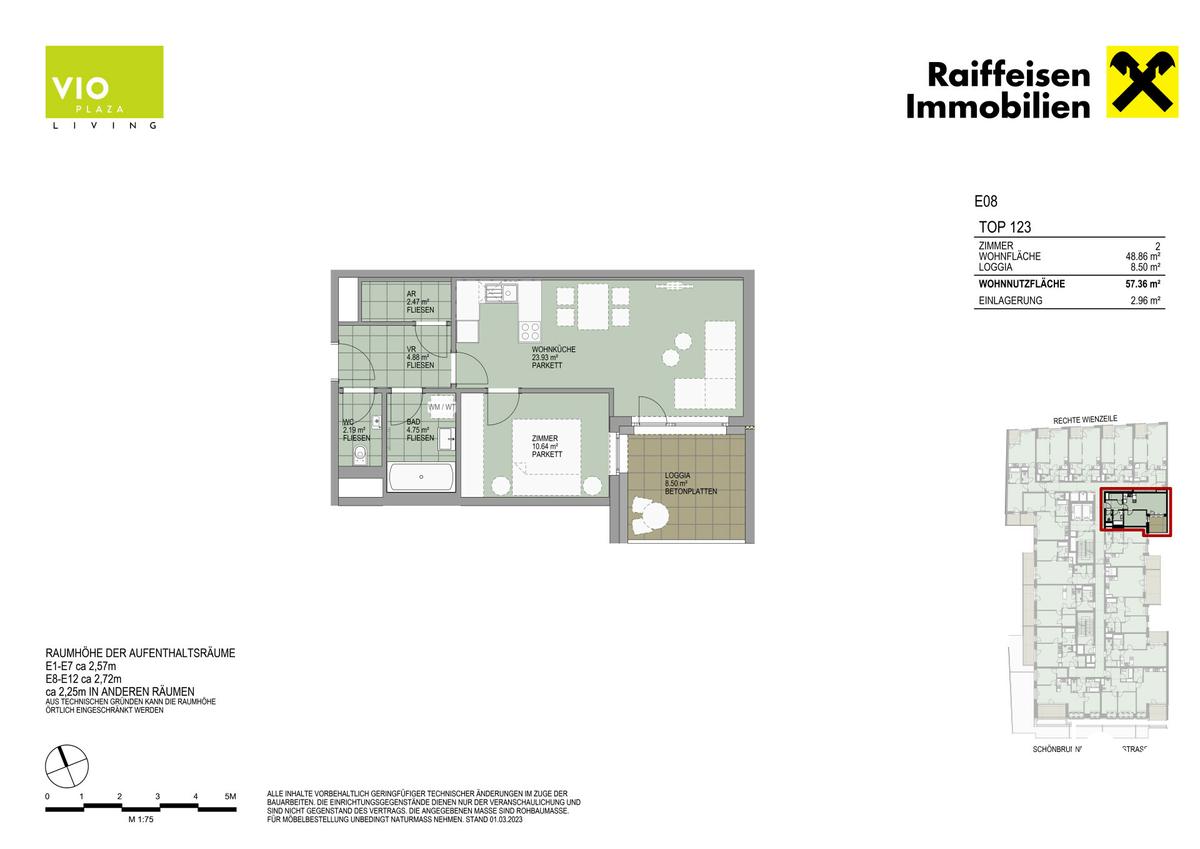 Grundriss E08 TOP 123