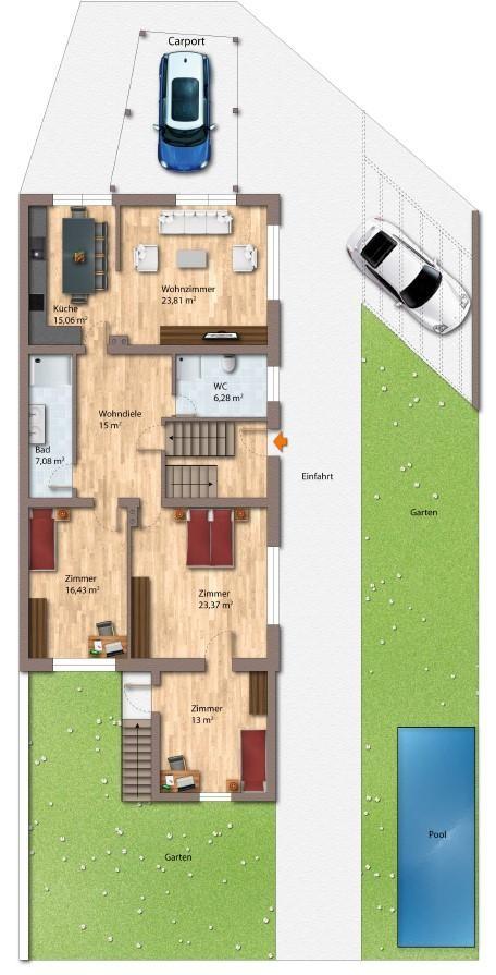 Grundriss EG