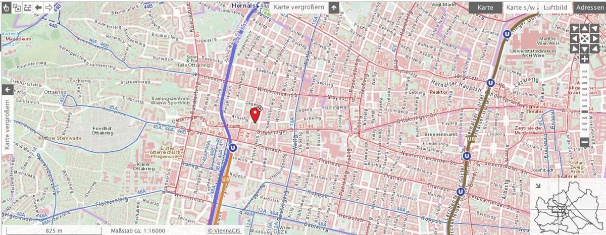Lageplan mit ffis