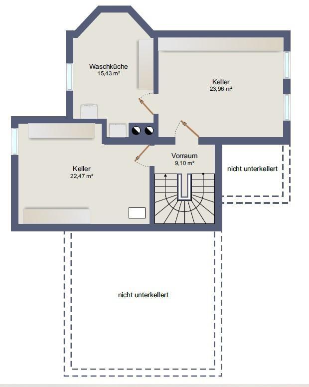 Grundriss Keller