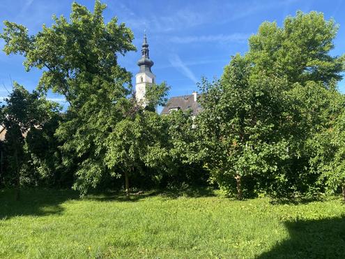 "Mietwohnung mit Garten und Parkplatz"