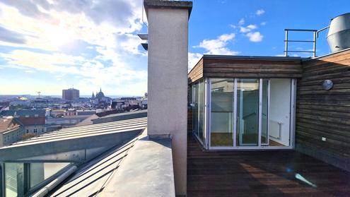 XXL-WEITBLICK!!! Dachterrassenwohnung in Traumlage - Mariahilfer Straße