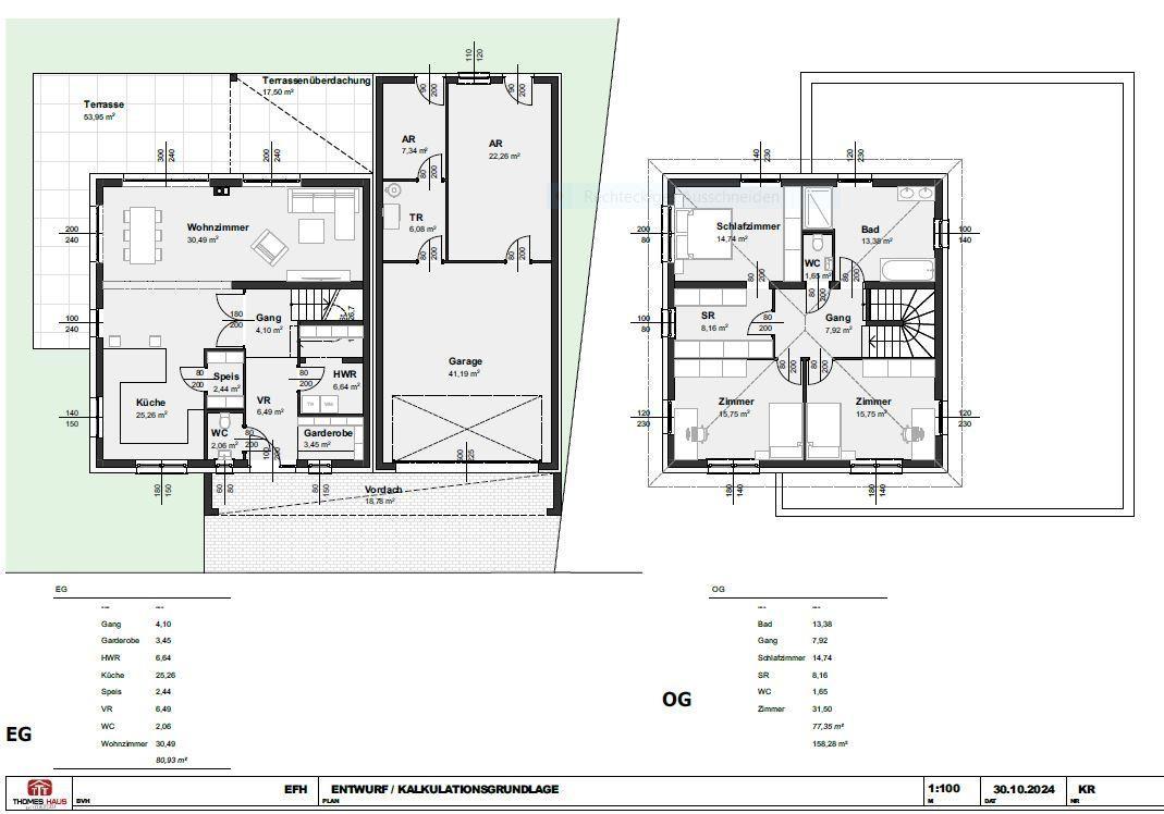 Grundriss Haus 2