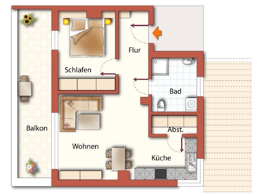 Grundriss Top 5