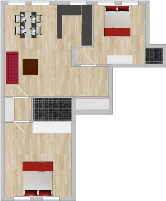 16. Eigentumswohnung 1200 Wien - Grundriss