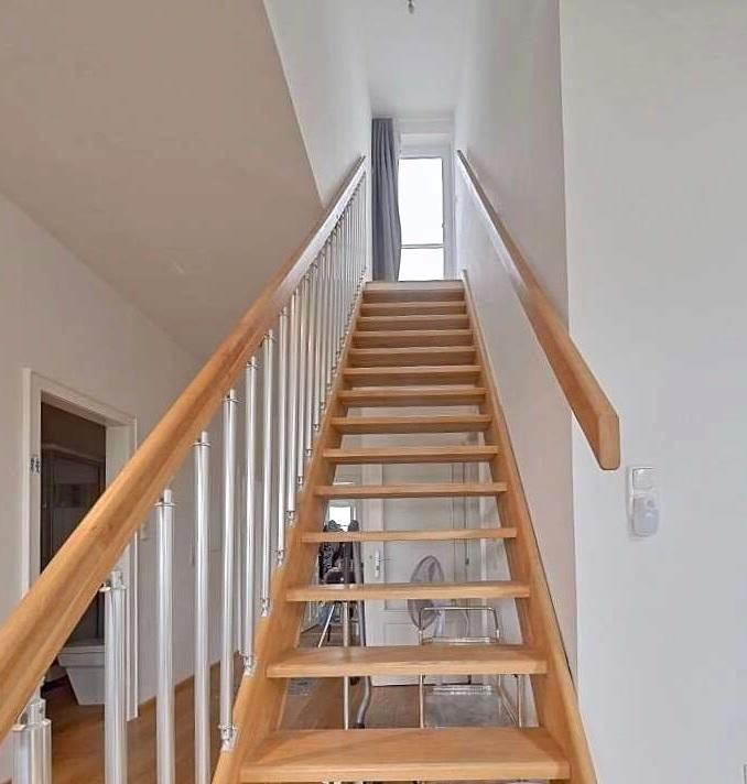 Stiege zur Dachterrasse