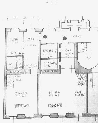 Plan Regelgeschoss 3.Stock