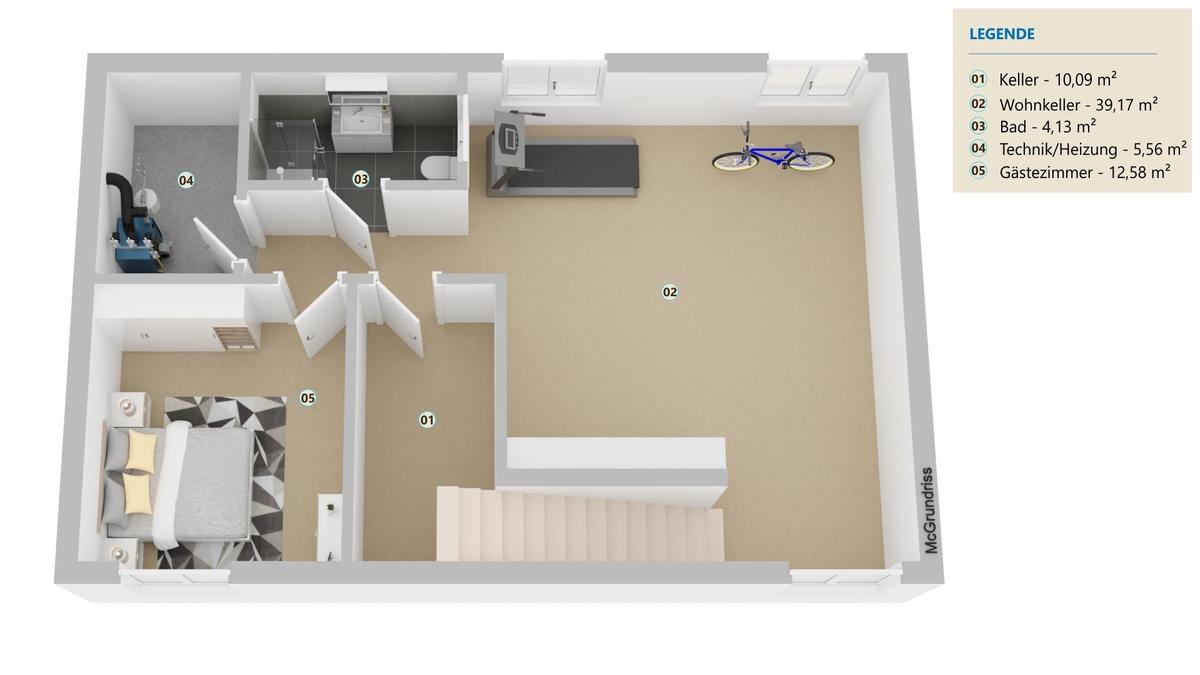 KG Grundriss