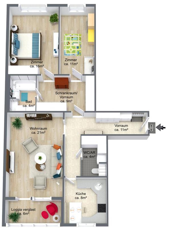 3D Floor Plan