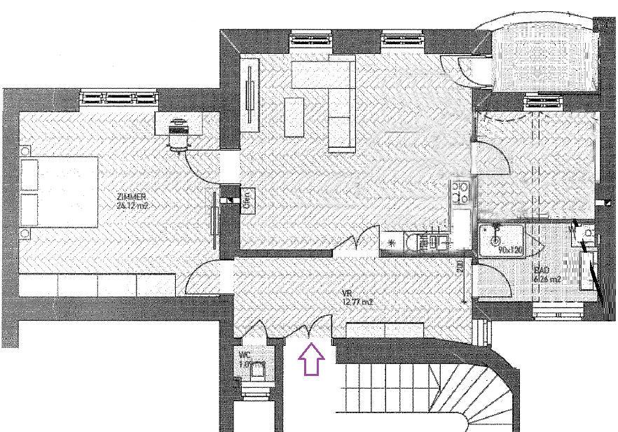 Plan 3-Zimmer