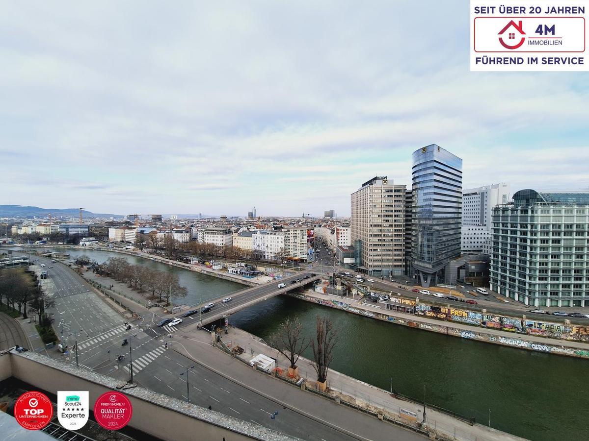 Gemeinschaftsdachterrasse: Ausblick Nord-West