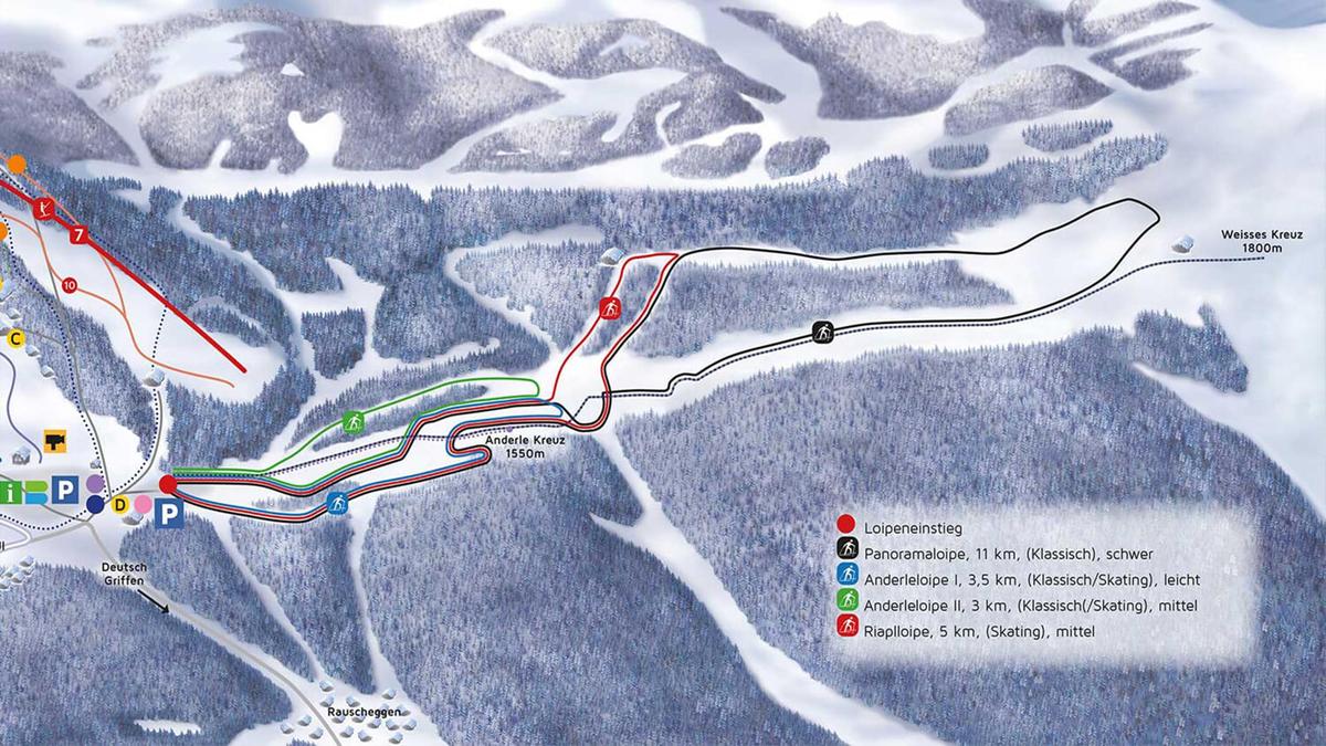 Langlauf Loipen  Tourismusverein Hochri