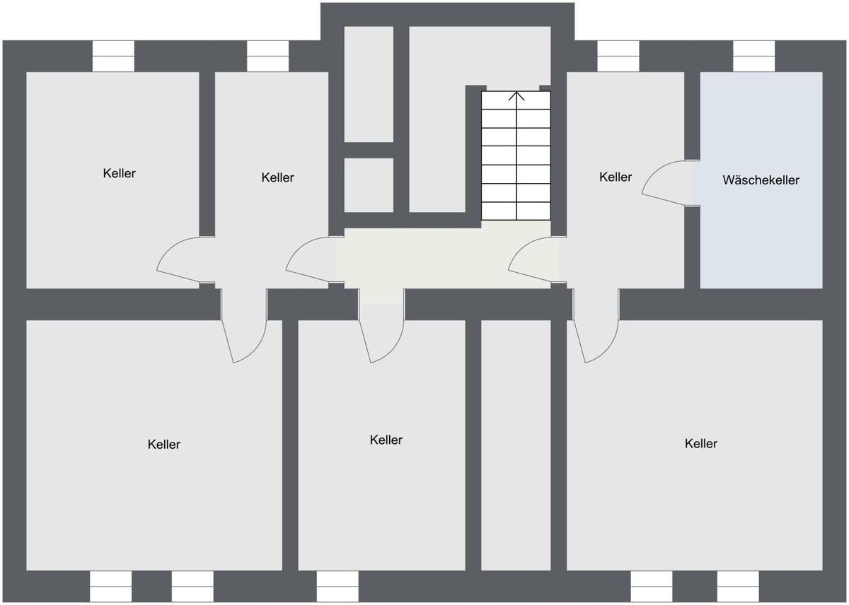 Kellergeschoss - 2D Floor Plan