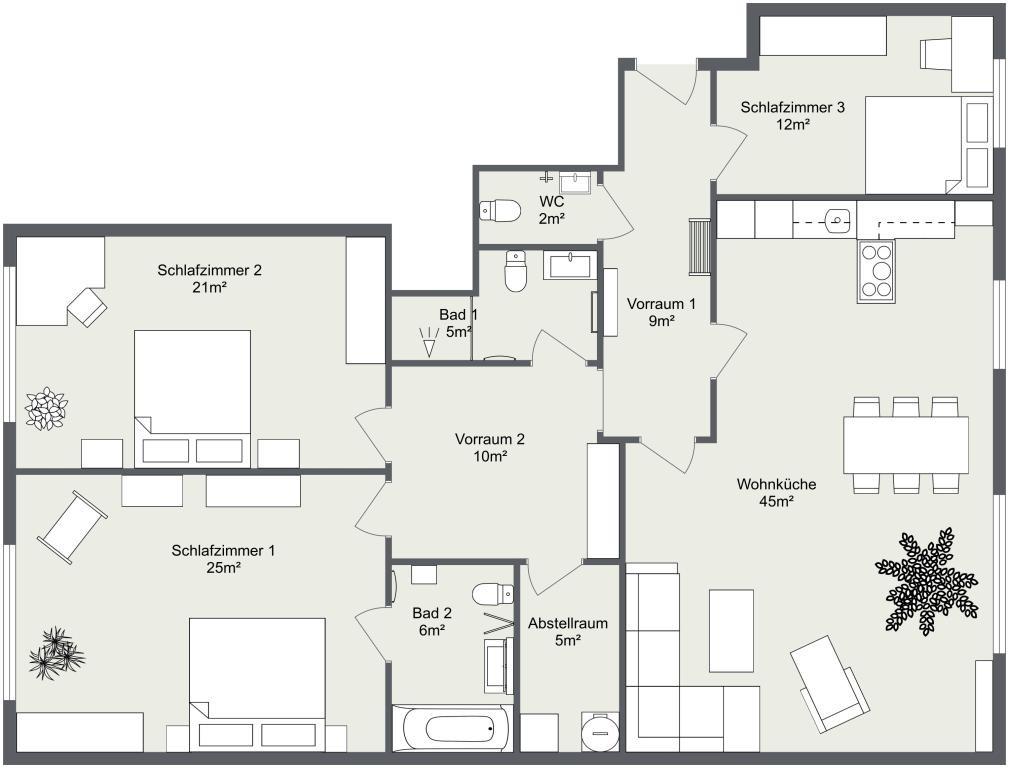 12 2D Floor Plan
