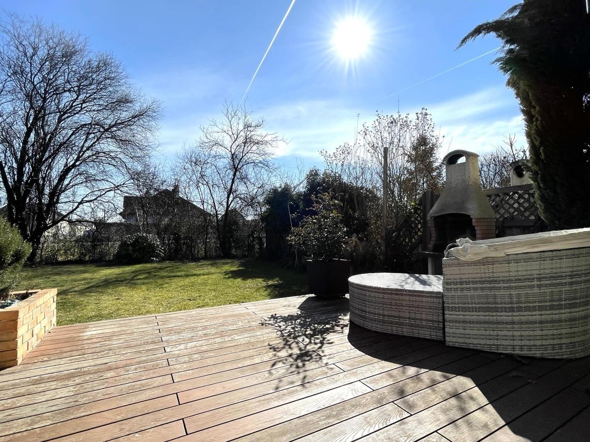 Terrasse Aussicht Garten