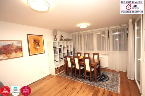 Perfekte Raumaufteilung & Top-Lage - Helle 3-Zimmer-Wohnung mit Loggia