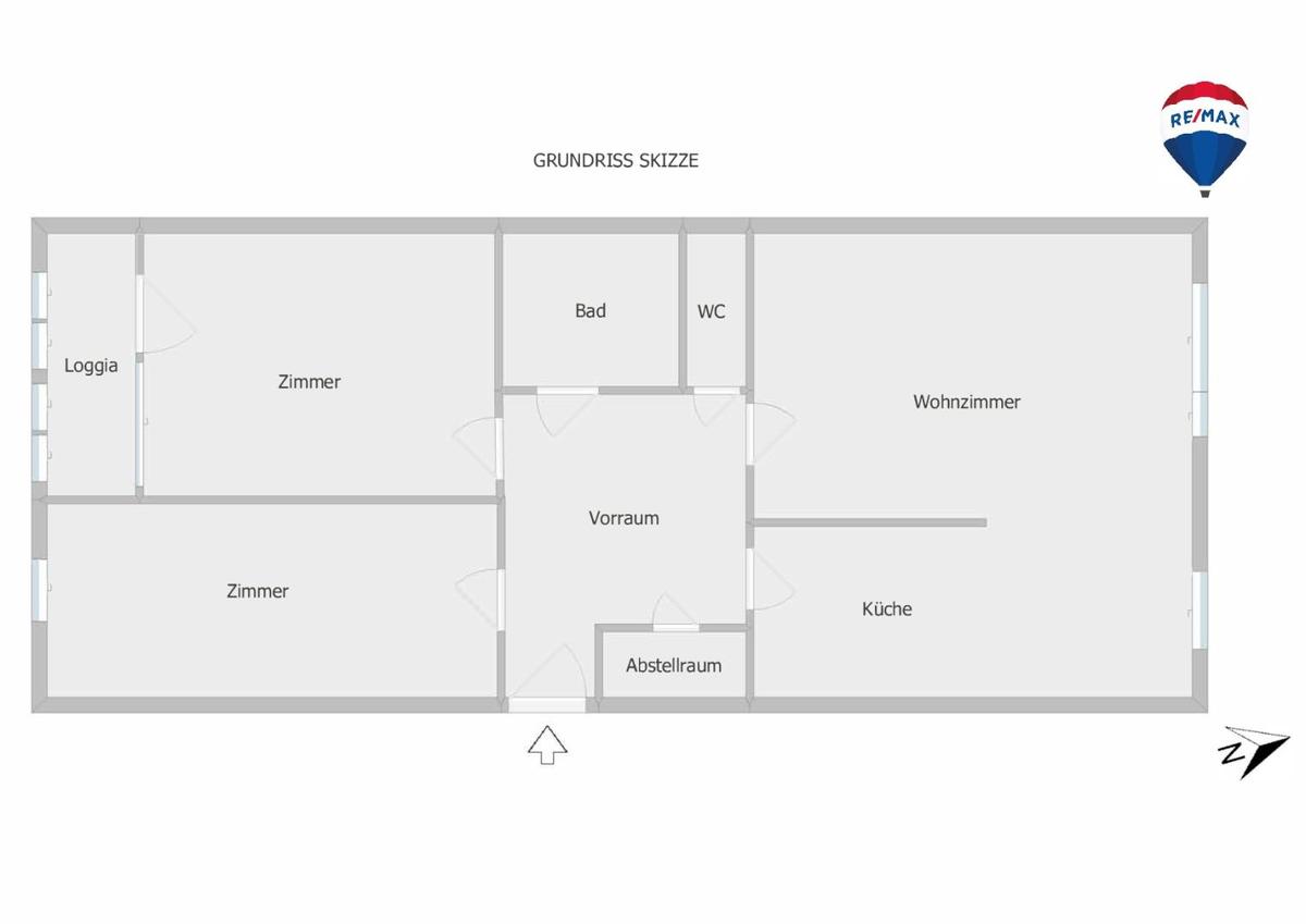 13. Eigentumswohnung 1160 Wien - Grundriss