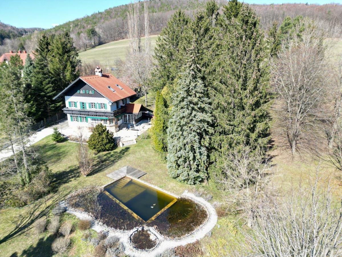 Garten mit Teich