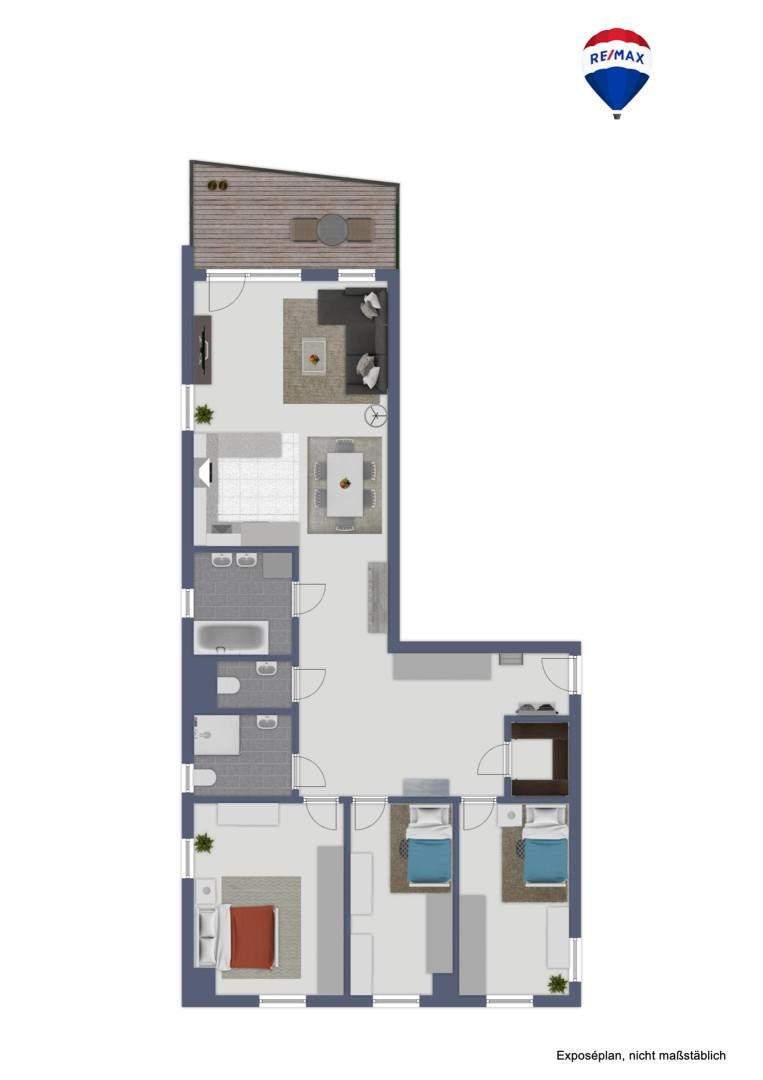 Grundrissplan