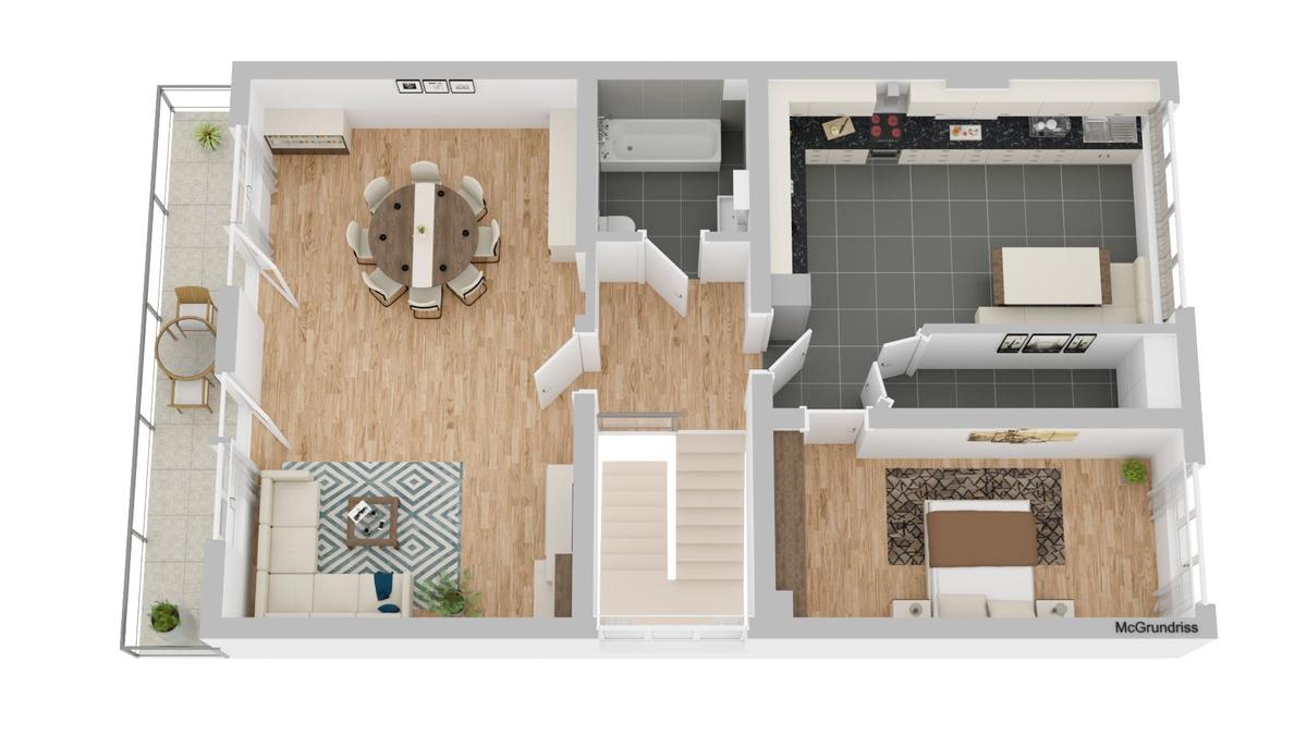 Plan Kernhausgasse 1. OG